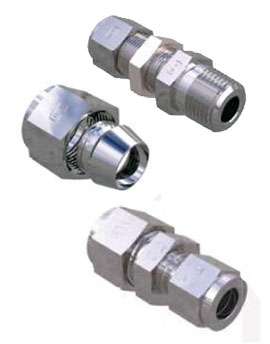 Double Ferrule Compression Fittings, Soft Seal Fittings